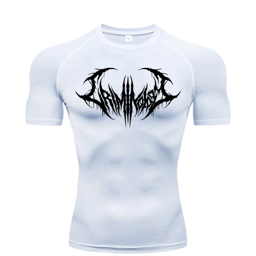 2026 new Men's Quick Dry Compression Gym T-Shirt Breathable Muscle Fitness Sportswear