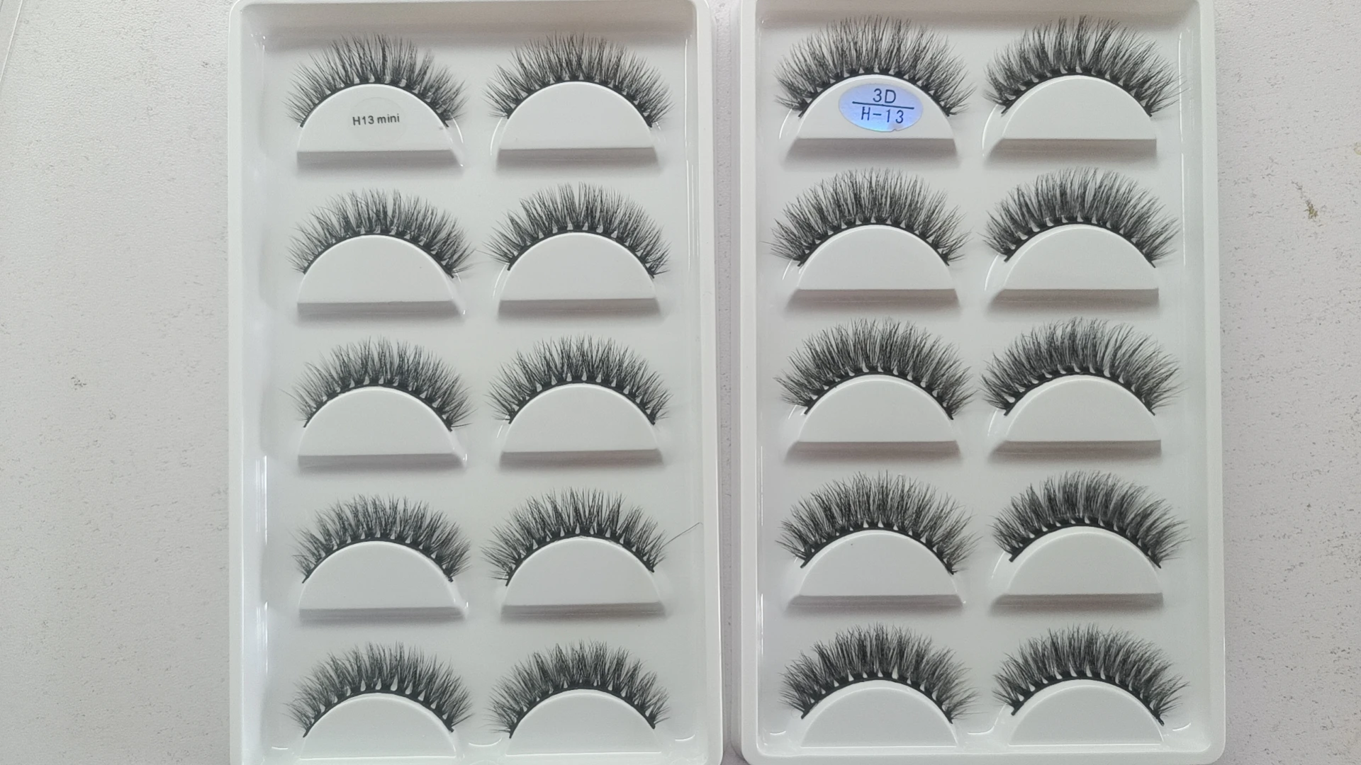 ÍLIOS POSTIÇOS PARA CANTO EXTERNO 3D04 ขนตาปลอม X08 X01 H13 Mini 5 คู่ 3D ขนตาปลอม Faux Eyelash Eye Lashes