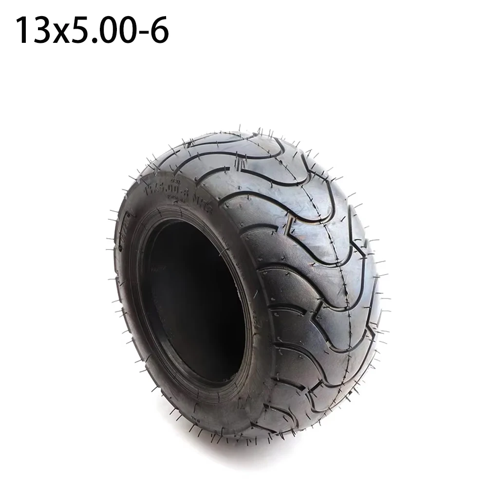 

13x5.00-6 Wheel Tire Tubeless 13x5-6 Vacuum Street Tyre for 6 Inch Rim Mini Go Kart ATV UTV Quad Bike Moped Buggy Scooter Parts