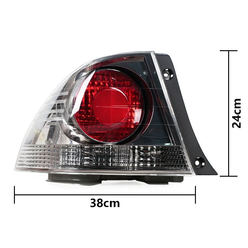 For LEXUS IS200 2000 2001 2002 2003 2004 Rear Tail Lamp For TOYOTA ALTEZZA RS200 2001 Rear Bumper Tail Light without bulb