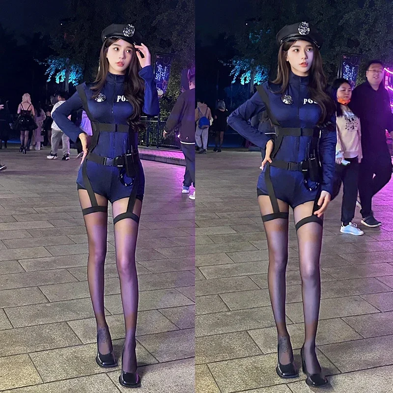 Cosplay Women Sexy Policewoman Uniform Role Play Ol Office Royal Sister Secretary Dress Stewardess Costume