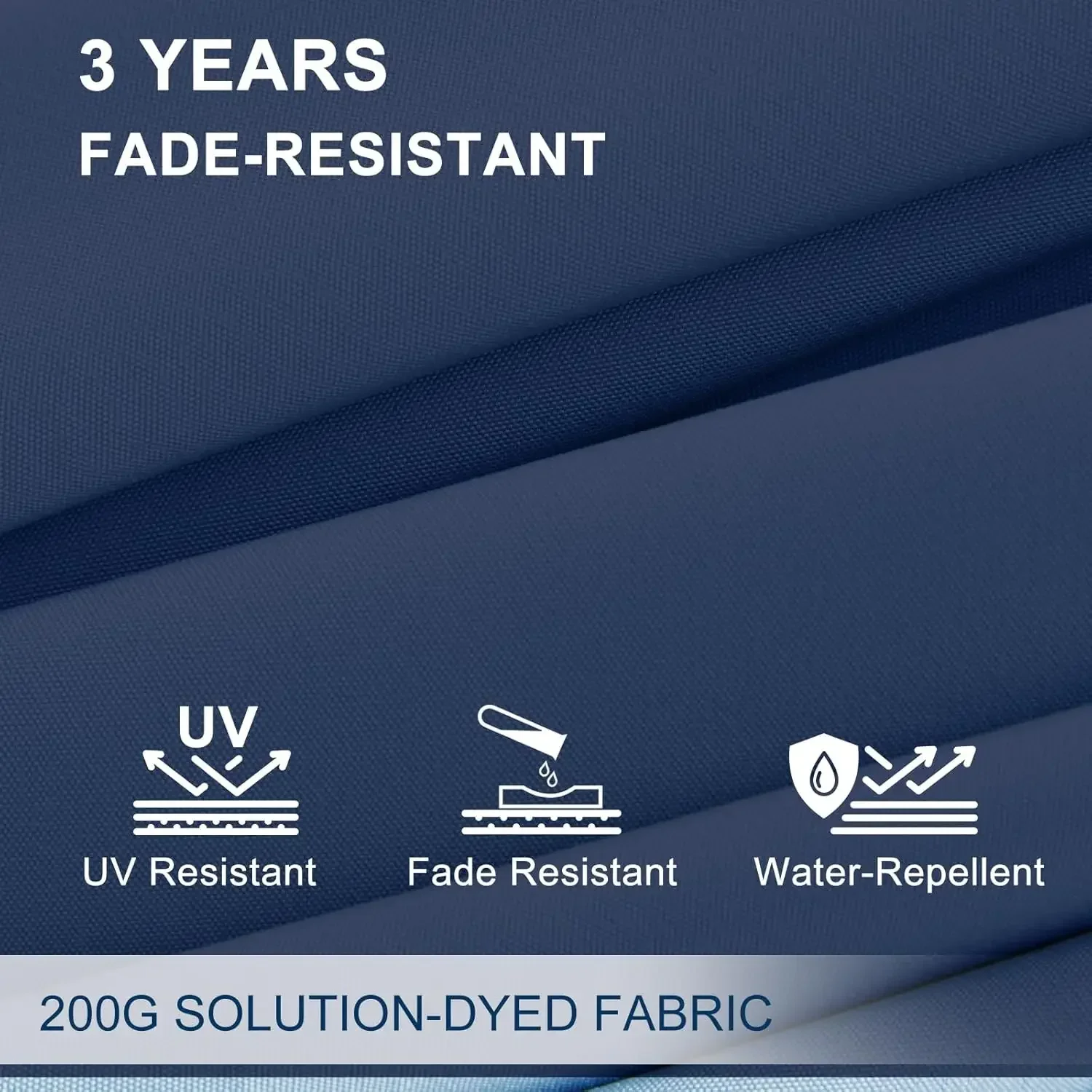 مظلة فناء مضاءة بالطاقة الشمسية بطول 10 أقدام لعام 2025 مع قاعدة متضمنة، مظلة ناتئ للإزاحة الخارجية، إمالة لا نهائية، حماية من الأشعة فوق البنفسجية لـ #2