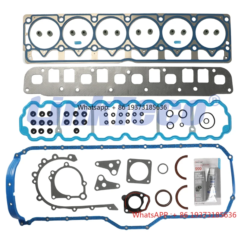 

Full Gasket Set Head Bolt Fit for DODGE RAM CHRYSLER Jeep Cherokee 4.0 12V 2001-2003 5012365AA 5012365AB 5012365AC HS9076PT4