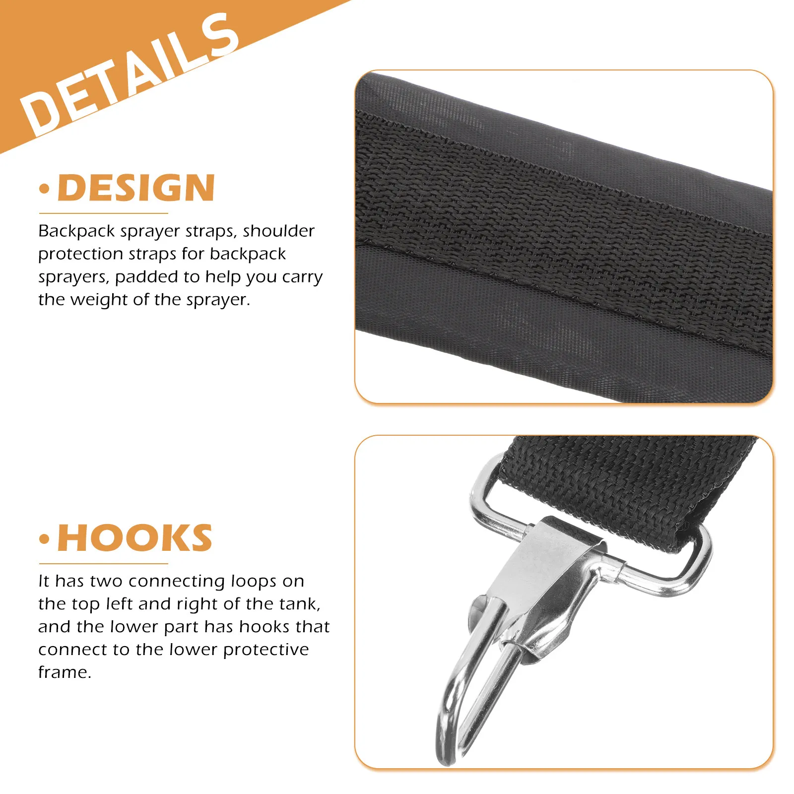 

Легкие мягкие наплечные ремни для сельскохозяйственного опрыскивателя, сменные ремни для рюкзака, аксессуары для опрыскивателя, 1 пара