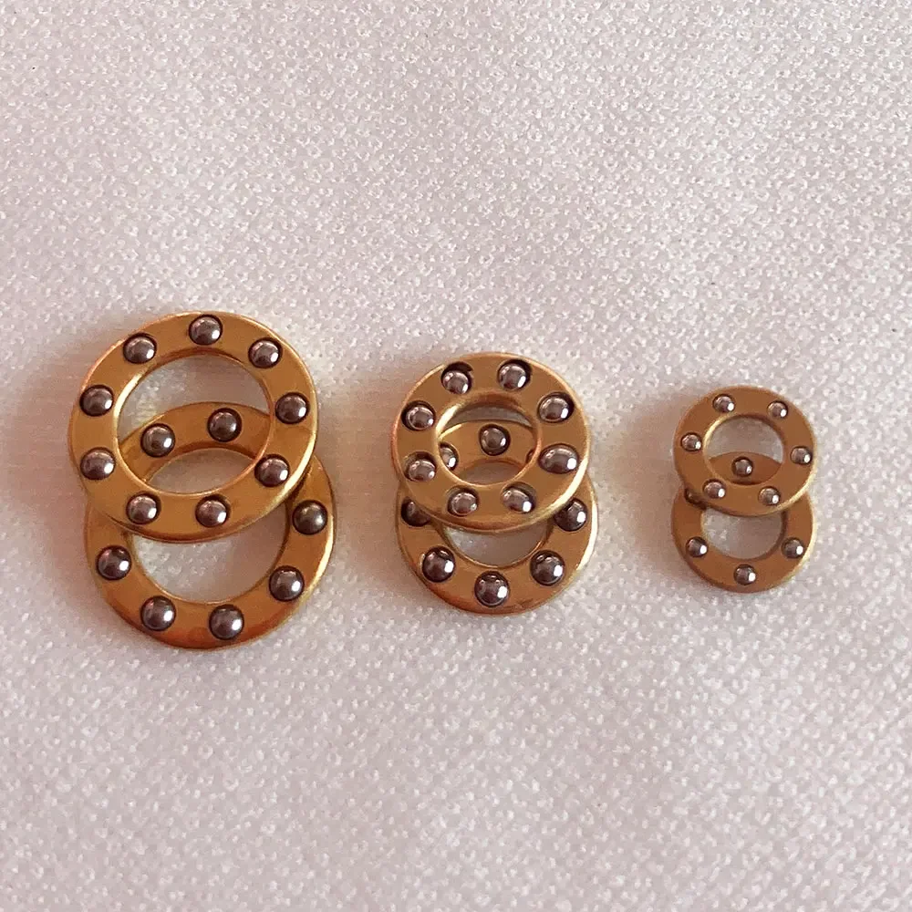 Imagem -04 - Mini Plane Axial Ball Bearing Aço Thrust Bearing Rolamento de Cobre Folding Knife Acessórios 10 Pcs por Lote