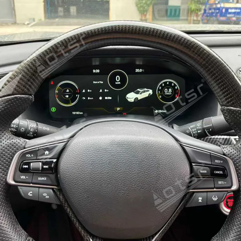 Digital Cluster For Honda 10th generation Accord LCD Instrument Panel Carplay Dashboard Visual Plug Play Strong Compatibility
