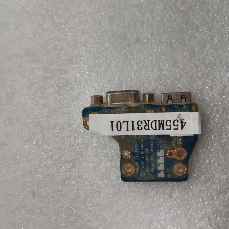 New USB VGA IO Board LS‑9938P 028X5F for Dell Latitude E6440 Port Daughterboard