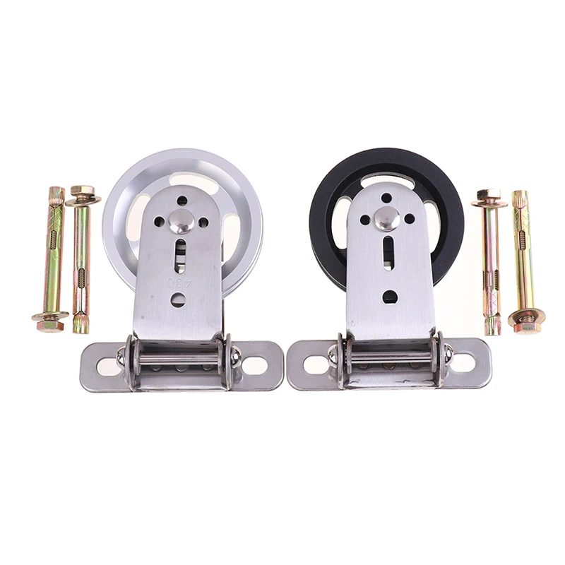 Wall-mounted Gym Home Rotating Silent Pulley DIY Lat Lift Cable System Wheel Rotating pulley fitness equipment