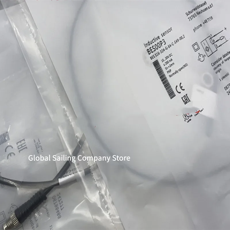 

2PCS New BES00R5 BES 516-326-E4-C-S4-00,2 inductive proximity switch