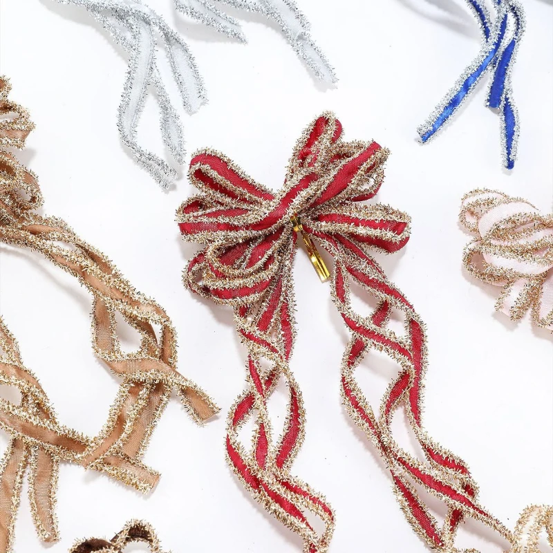 أقواس عيد الميلاد الجديدة، دعائم تزيين العطلة، المعلقات تزيين شجرة عيد الميلاد، الحلي، أشرطة البوليستر