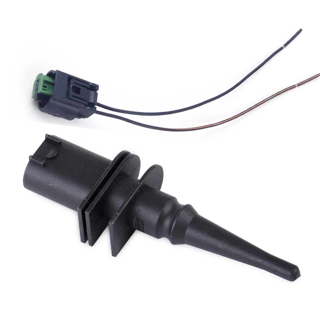 Black Outside Ambient Air Temperature Sensor Pigtail Fit For BMW 1 6 7 Series E39  65816905133