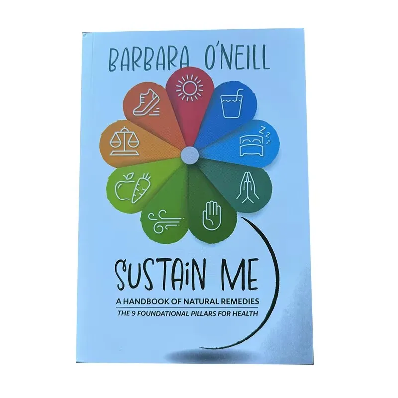 2 Books Self Heal By Design / Sustain Me By Barbara O'neill Guide Book in English Paperback