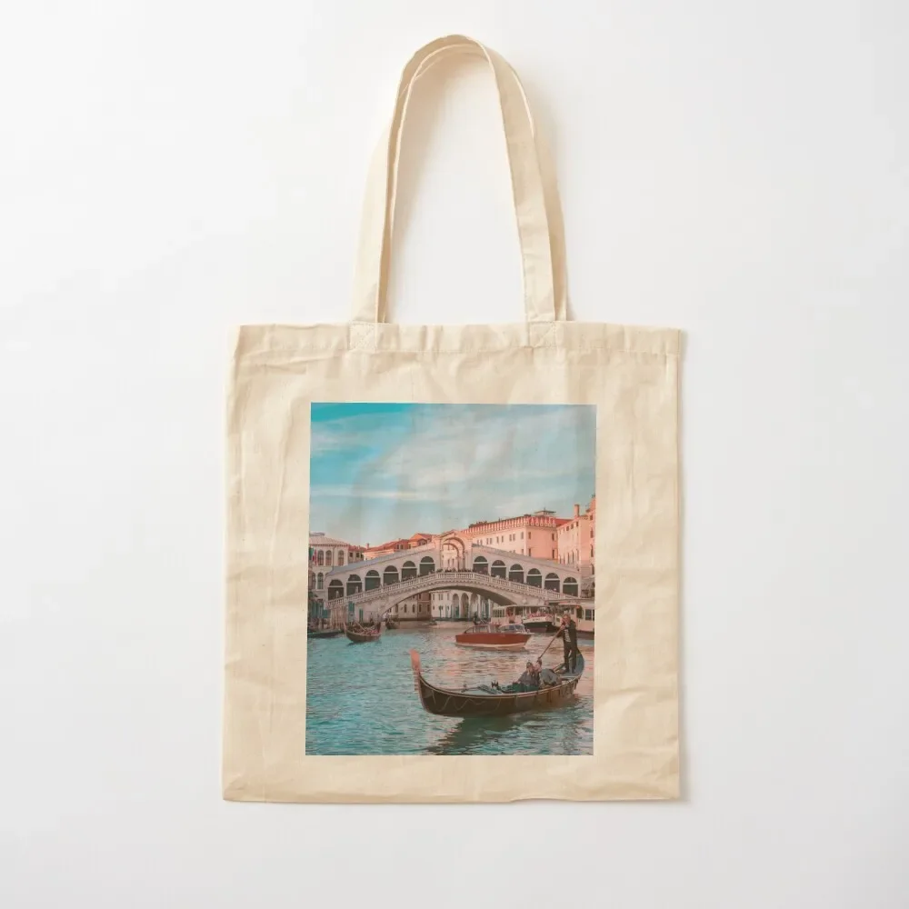 

Romantic Gondola boat ride in Venice Italy at sunset Tote Bag personalized tote Women's bag