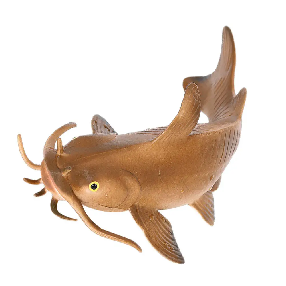 

Natural Looking Simulation Catfish Ornament Stylish Home Office Decor Fun Kid Engagement Tool Lifelike Visual Effect Artificial