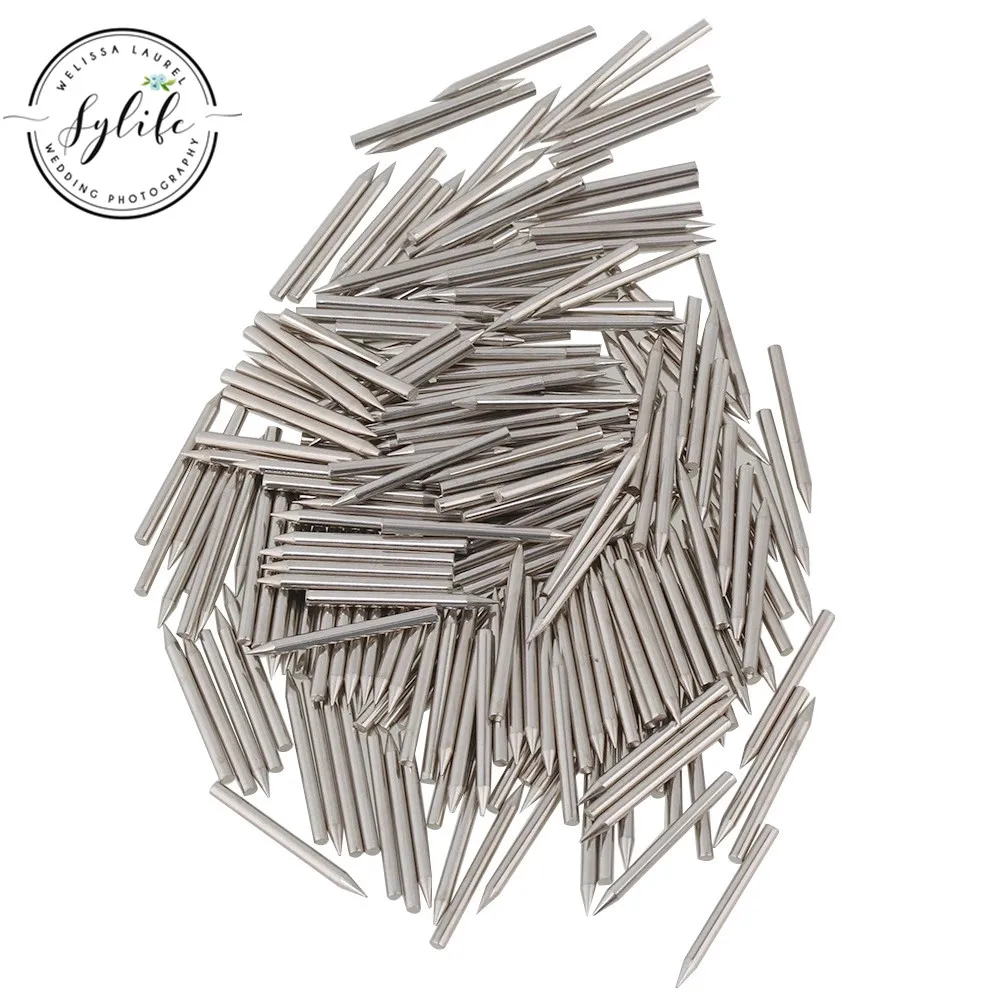 1.225mm Dia Piano Center Repair Pointed Pins Replacement Stainless Steel