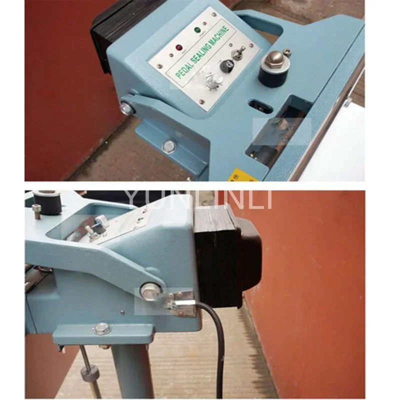 Electric Plastic Film Sealer Vertical Sealing Machine With Foot Pedal 17 Inch Bag Sealer Model 450