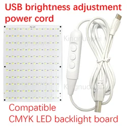 USB-C brightness adjustment power cable Backlight board For Bambu CMYK LED backlight board