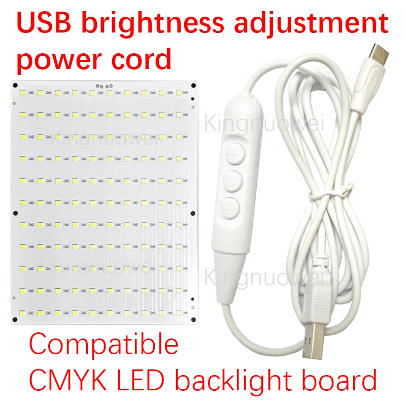 USB-C brightness adjustment power cable Backlight board For Bambu CMYK LED backlight board