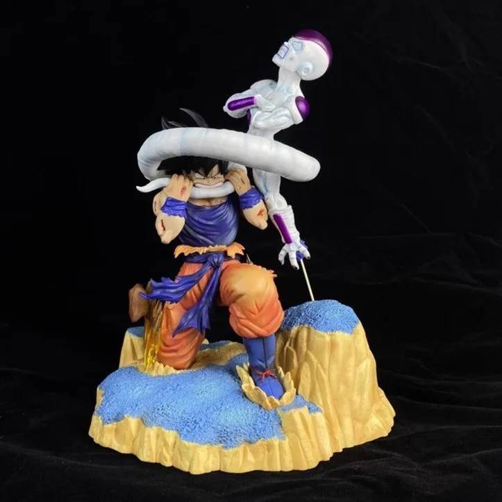 

bandai25cm/9.8in Anime Dragon Ball Z Goku vs Frieza Figure Freezer Action Figure Collection Model Toy Gift