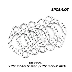 CNSPEED 2.25 inch 56mm Aluminum Car EngineDownpipe Flange Universal Exhaust Pipe Gasket with two holes 5pcs/LotYC101291