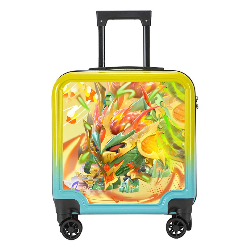 children's-20-inch-carry-on-suitcase-personalized-password-combination-lo-pull-rod-travel-lage-cartoon-design-ex