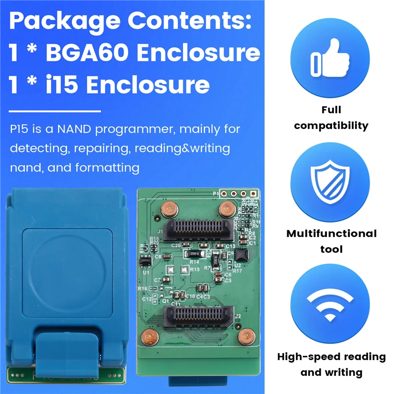 CABE-برمج P15 لـ NAND SYSCFG تعديل البيانات أداة الكتابة 60 آيفون 8 8P X XR XS MAX 15 Pro وحدة القرص الصلب