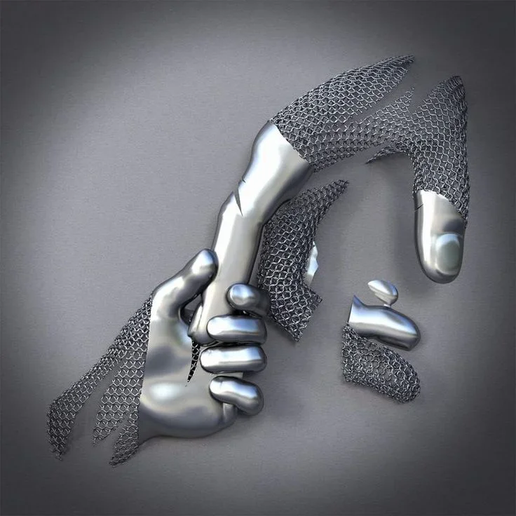 Professional Modern Art Metal Craft Home Decor Artwork Love 3D Wall Sculpture Stainless Steel Human Nude Sculpture