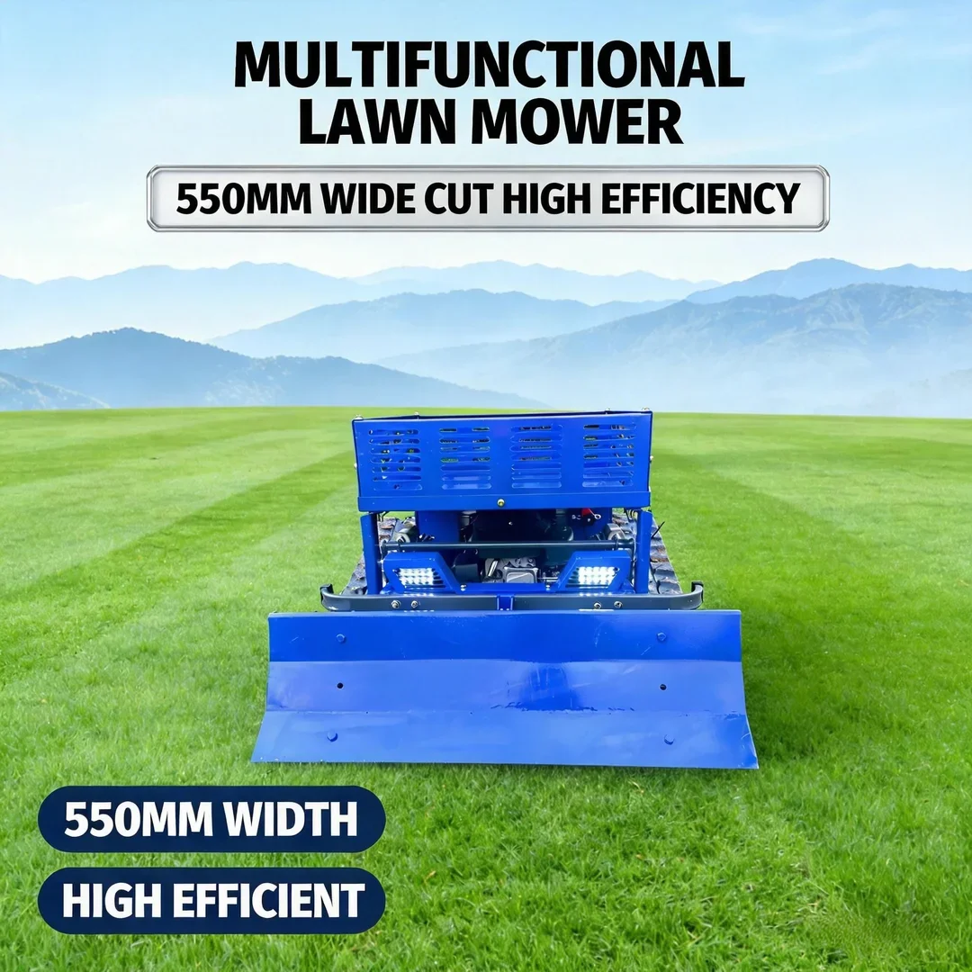 

Customized Discounted All-Terrain Lawn Mower - Remote-Controlled Self-Propelled Zero-Turn Robot with Storage Rack