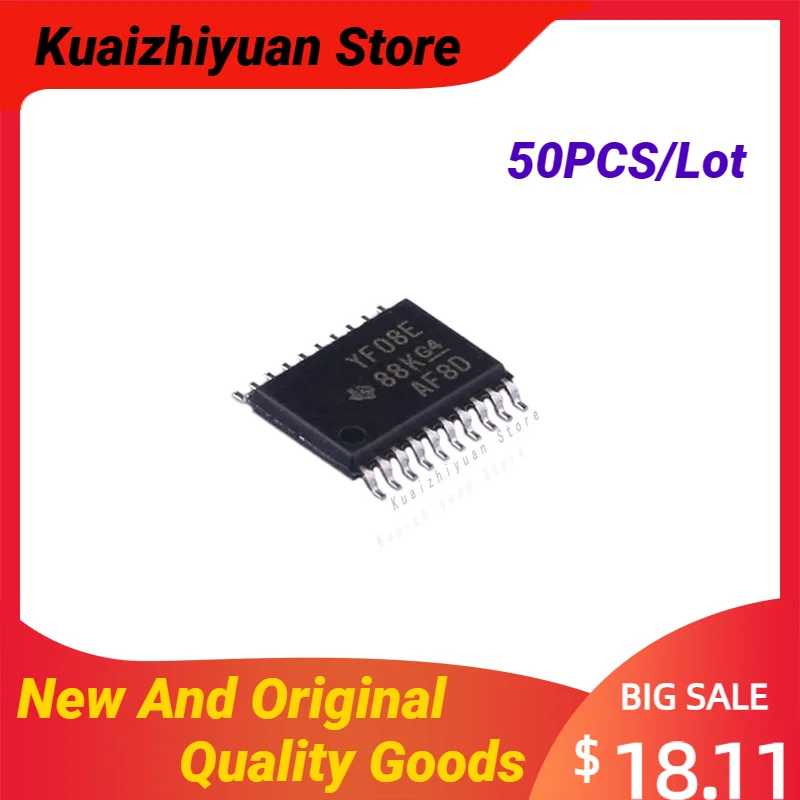 50PCS/Lot New And Original TXS0108EPWR YF08E TSSOP-20 Voltage Level Translator Bidirectional 8Input TSSOP20 Quality Goods