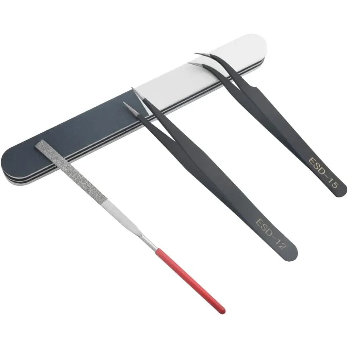 Conjunto de ferramentas Modelador Basic 8 peças: kit essencial para construção de modelos de carros e Gundam, perfeito para iniciantes e aficionados.