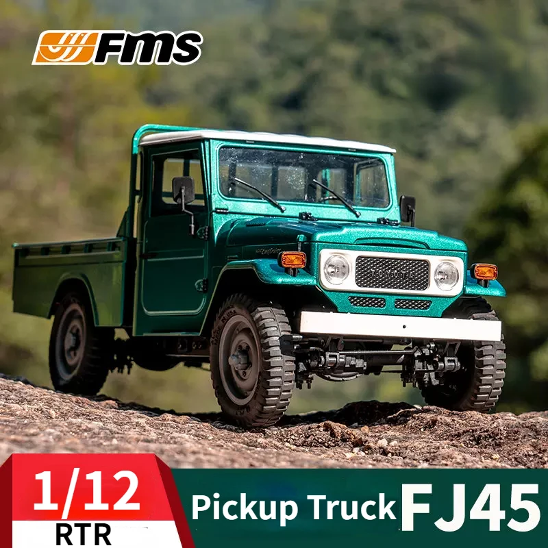 

FMS FJ45 1/12 Pickup Truck RC Car RTR Four-wheel Drive Climbing Off-road Electric Remote Control Vehicle Model Boys Gift Toys