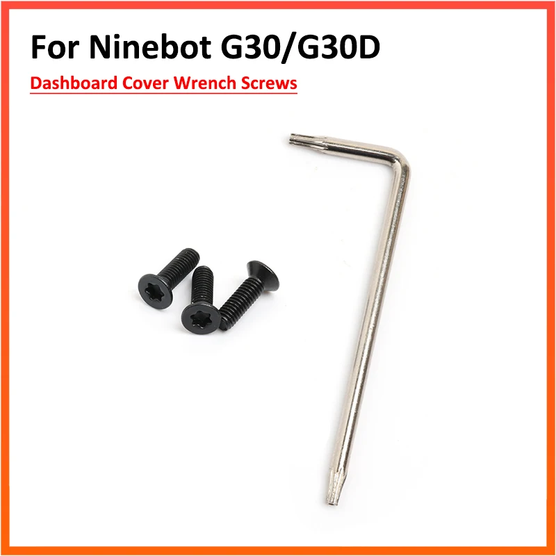 G30 Dashboard Cover Wrench Screws Kit For Ninebot Max G30D Electric Scooter Screw Circuit Board Instrument Display Panel Parts