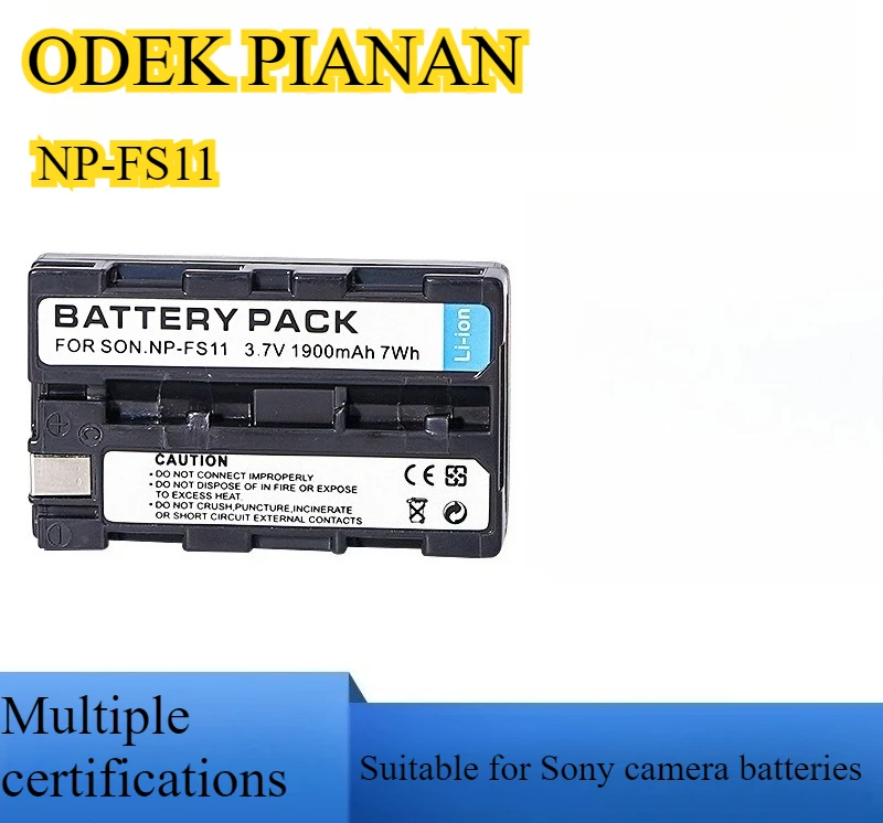 1900Mah NP-FS11 Bat… - image