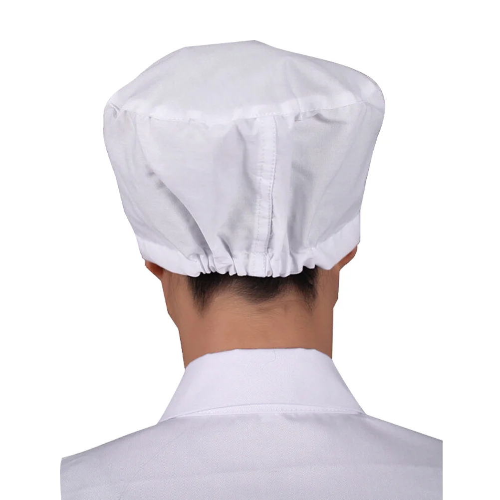 2pcs Work Cap Cotton Nurse Hat Dustproof For Doctor Workshop Use Comfortable Cleanroom Working Headwear Uniform