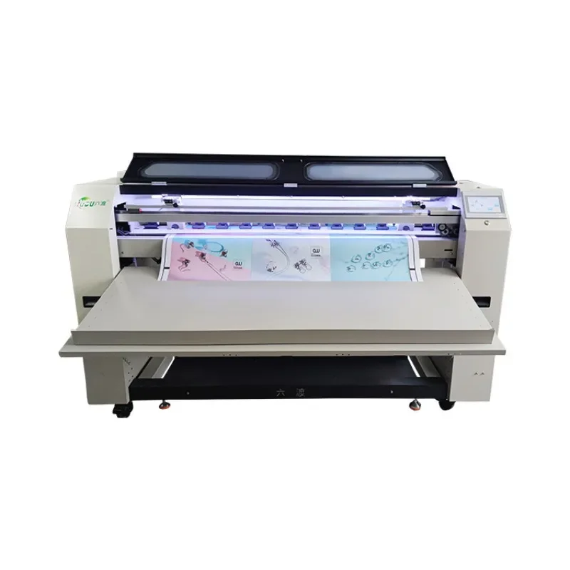 Advertising cloth photo cloth cutting machine, automatic deviation correction pvc tablecloth wallpaper cutting machine