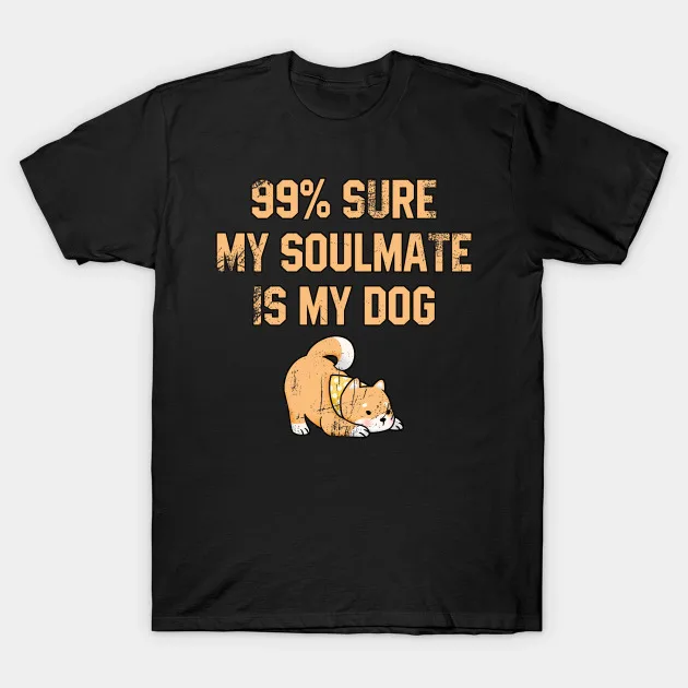 Футболка 99 Sure My Soulmate Is Dog