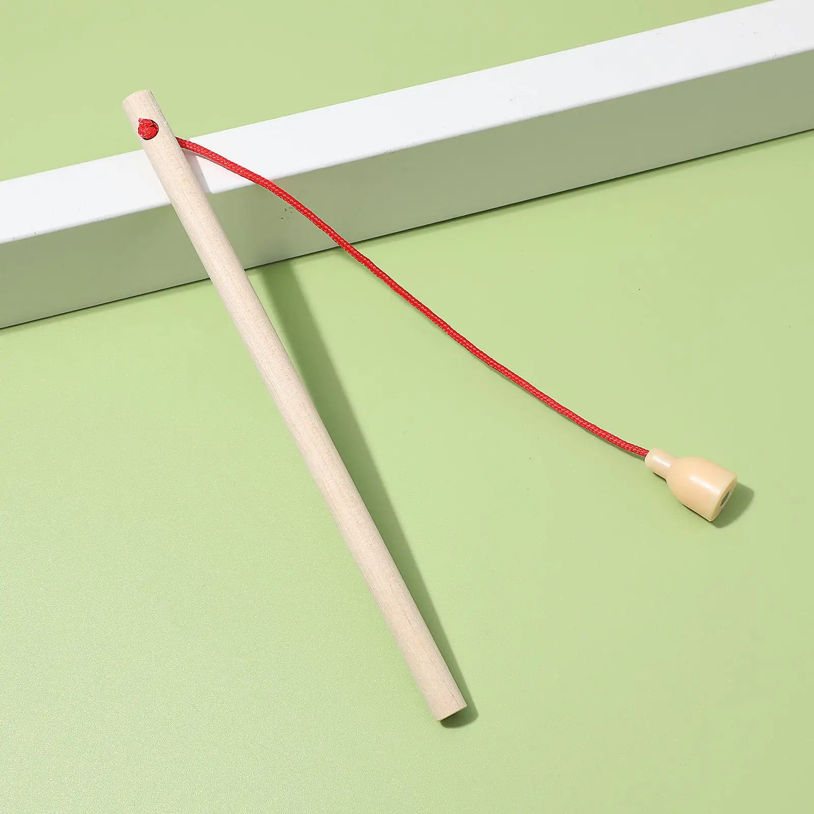 

8 Pcs Wooden Fishing Rod Toys Smooth Surface Safe Magnetic Fishing Pole Interesting Game