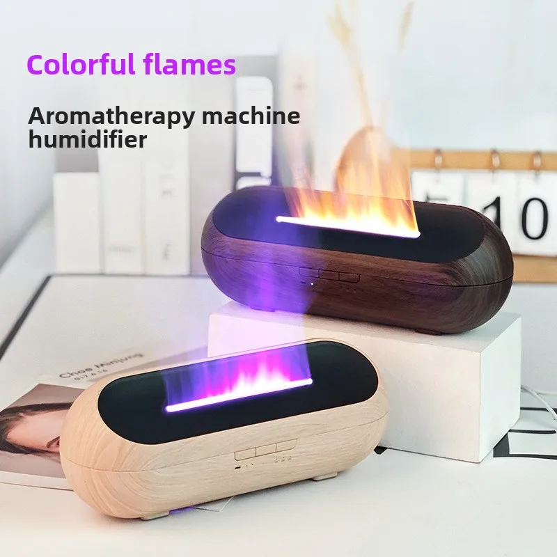 

Моделирование пламени, ночник, увлажнитель воздуха, диффузор эфирного масла, таймер для дома, спальни, USB, ультразвуковой спрей