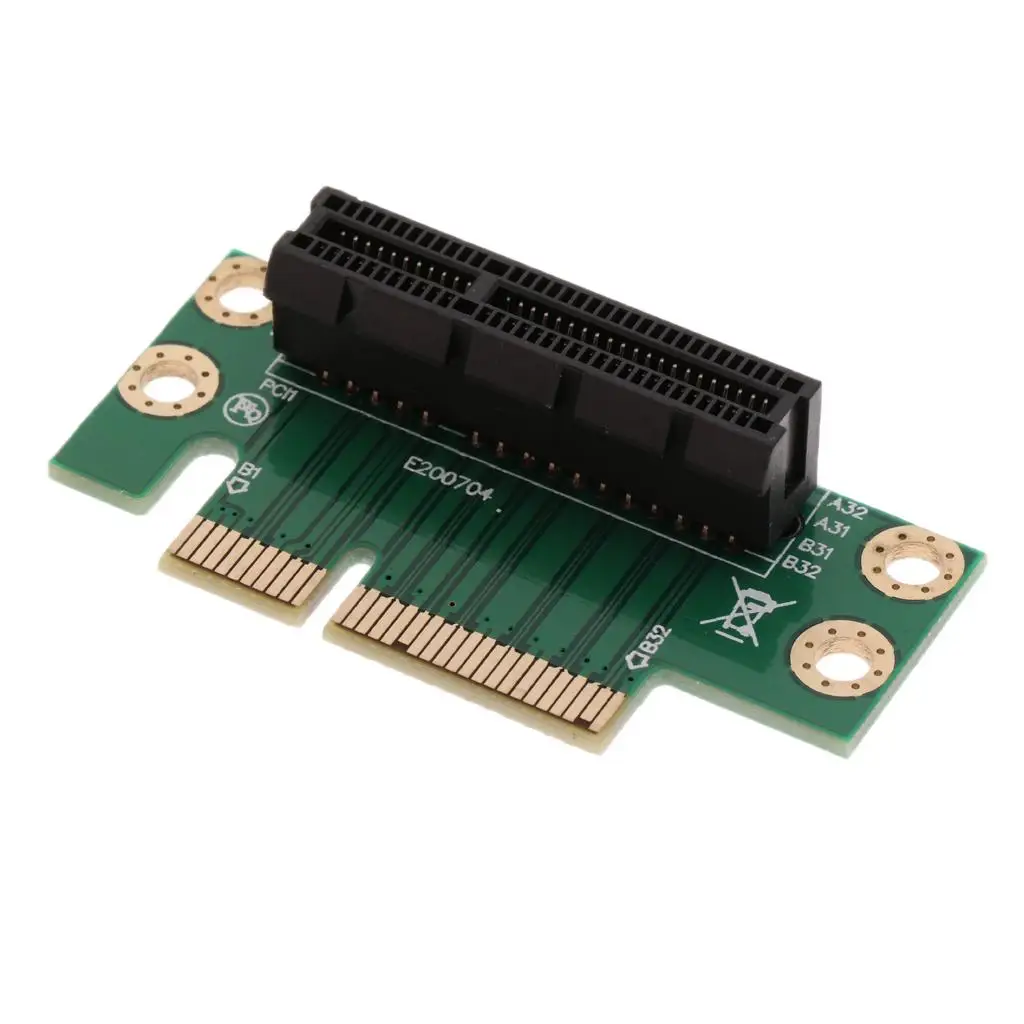 Adaptador PCI-E 4X Riser Card, 90 Ângulo para Chassis Servidor 1U 2U