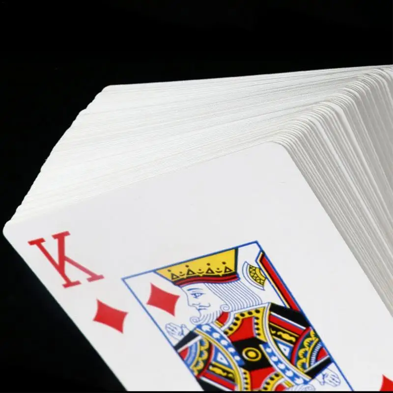 Magic Playing Poker Easy Magic Trick For Magician Great Novelty Gift Magic Playing Cards Props Stage Shows For Party