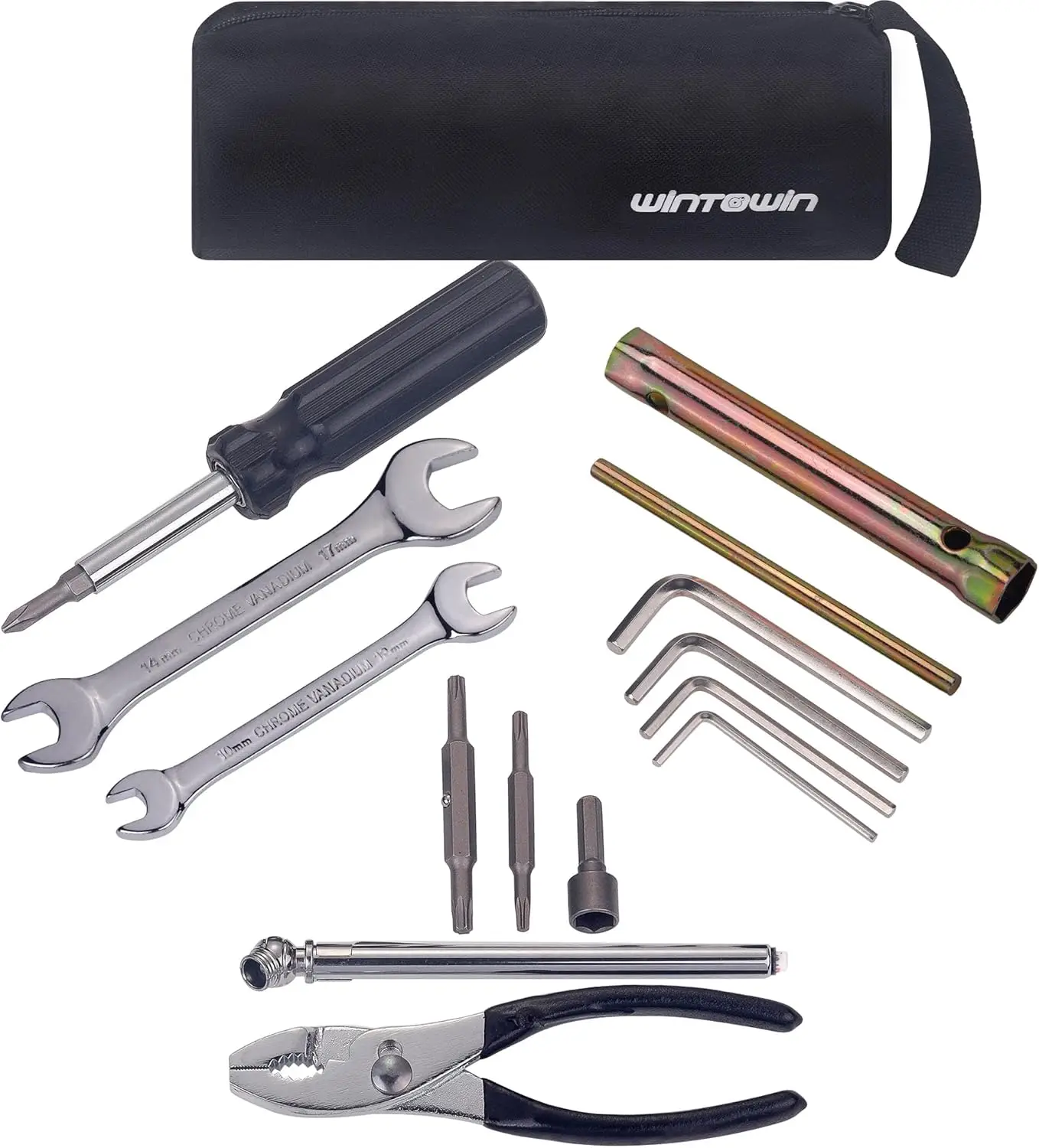 

Compact Motorcycle Repair Tool Kit for Japanese ATV & Sports Bike - Gift for Father, Husband, Christmas, Birthday