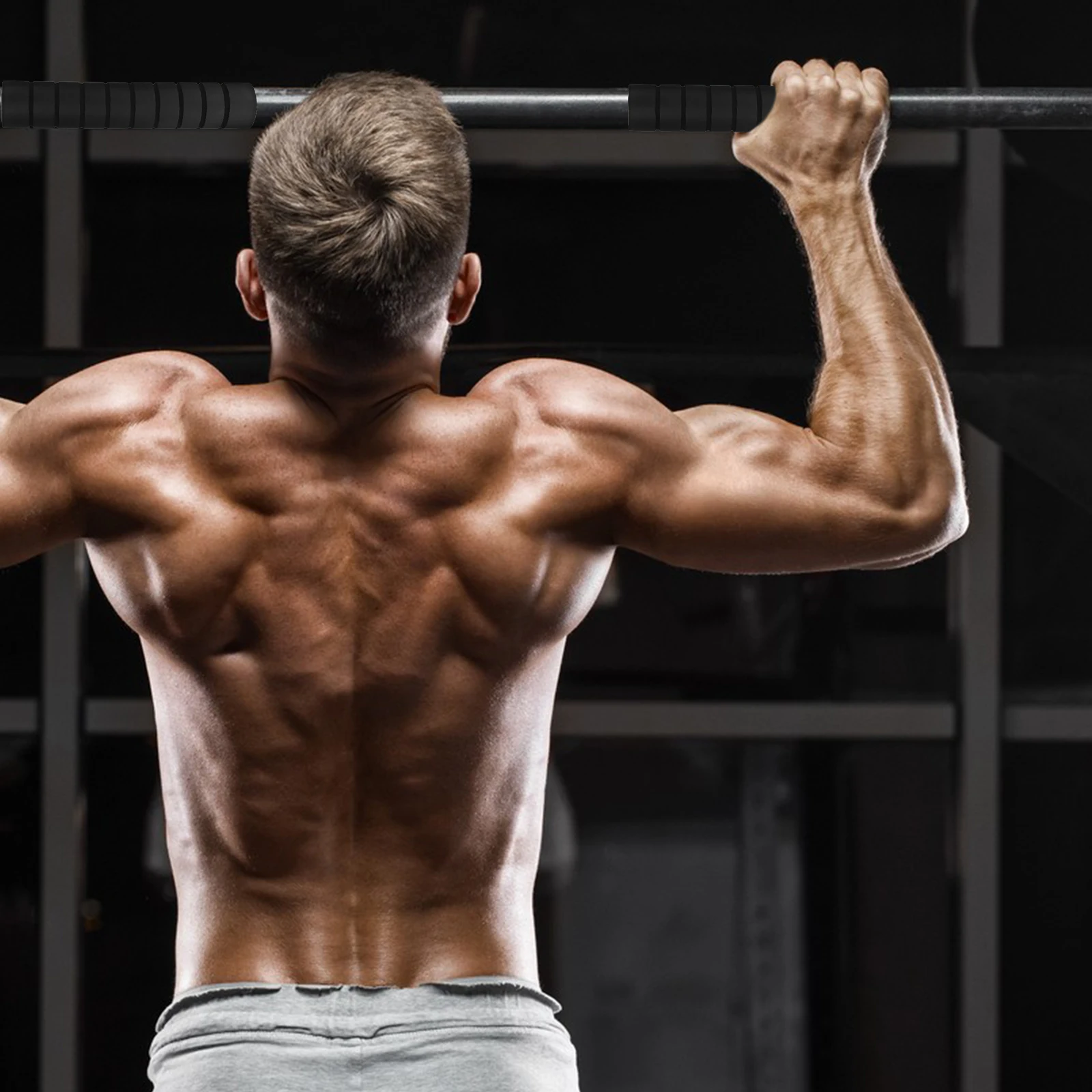 

3Pcs Pull-Up Bar Handle Grip Cover Anti-Slip Sponge Sleeve Durable Washable Horizontal Bar Training Protector Portable Palm Pad