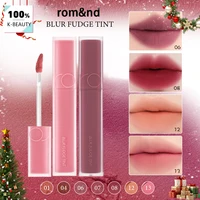Rom&nd BLUR FUDGE TINT-7 tonos, textura de dulce de terciopelo, ligero sin secado, tinte mate de larga duración, regalo, belleza K, maquillaje coreano