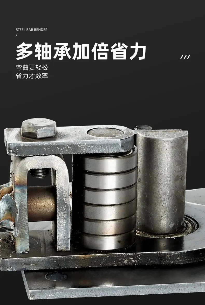 آلة ثني الحديد المسطح اليدوية مناسبة لصفائح حديد 3 × 60 مم جهاز ثني حديد الألومنيوم اضغط على الفرامل #2