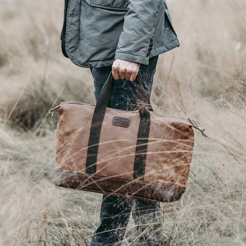 Sacos de lona do vintage para sacos de bagagem de mão de viagem sacos de fim de semana grandes sacos de armazenamento ao ar livre grande capacidade