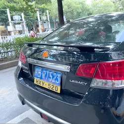 For Subaru Legacy 2010-2018 Year Trunk Spoiler 4 Door Sedan ABS Plastic Carbon Fiber Look Black Car Rear Wing Body Kit Styling
