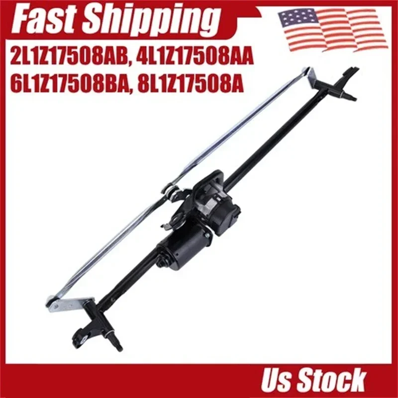 

Windshield Wiper Linkage Assembly with Motor Compatible for Ford Expedition 2003-2008 Sport Utility Replaces 2L1Z17508AB