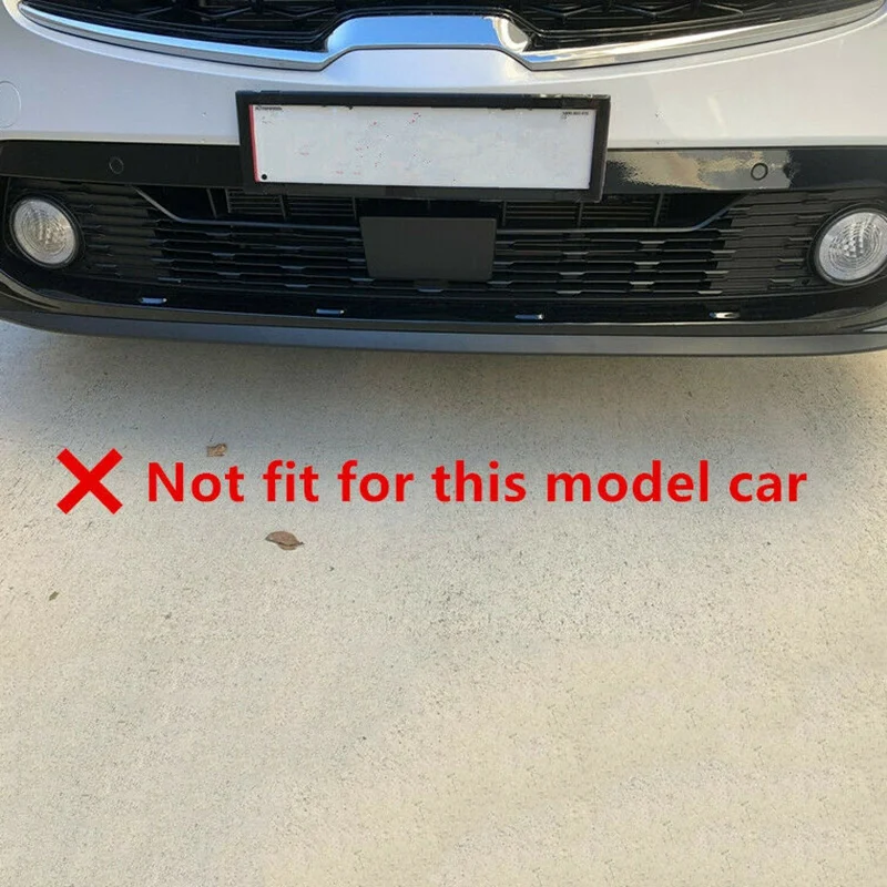 for Kia Forte K3 Cerato 2019 2020 Car Carbon Fiber Front Fog Light Lamp Stripe Cover Trim Frame Accessories 2PCS