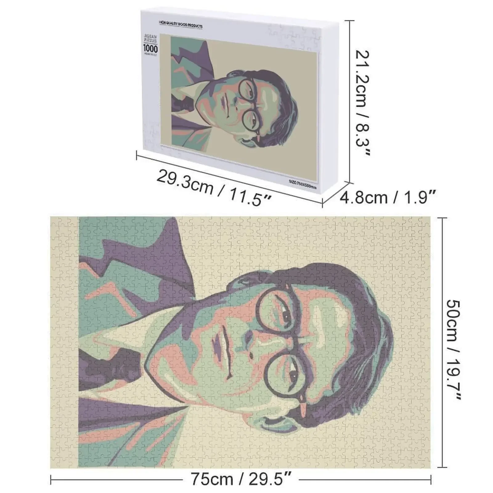 Atticus Finch Quote Jigsaw Puzzle Jigsaw Custom Custom Jigsaw Puzzle