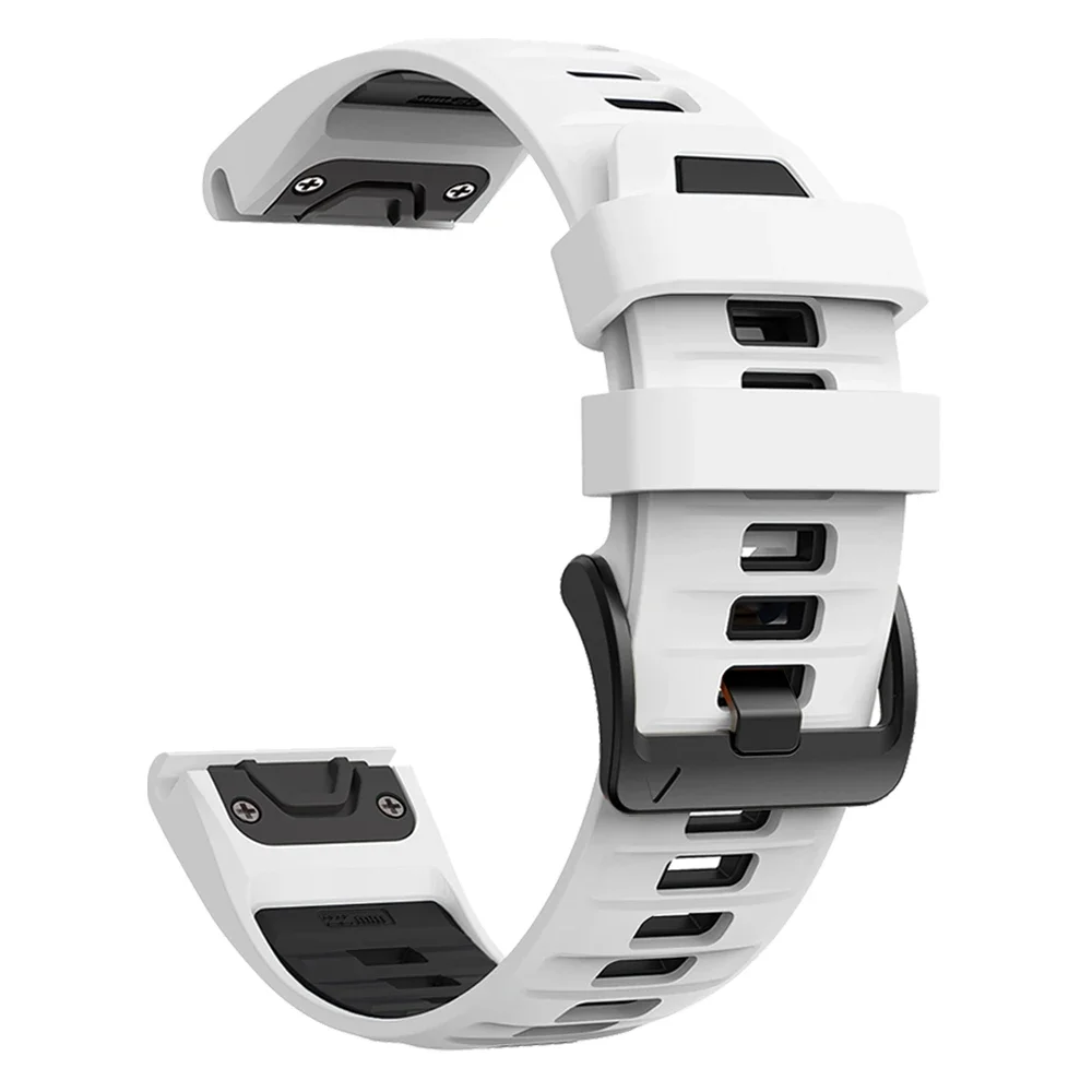 QuickFit-Correa de silicona para reloj inteligente, pulsera de 26mm y 22mm para Garmin Fenix 8, 47mm, 51mm, E, 7, 7X, Epix Pro, 6, 6X, 5X, Enduro 3, Fenix8